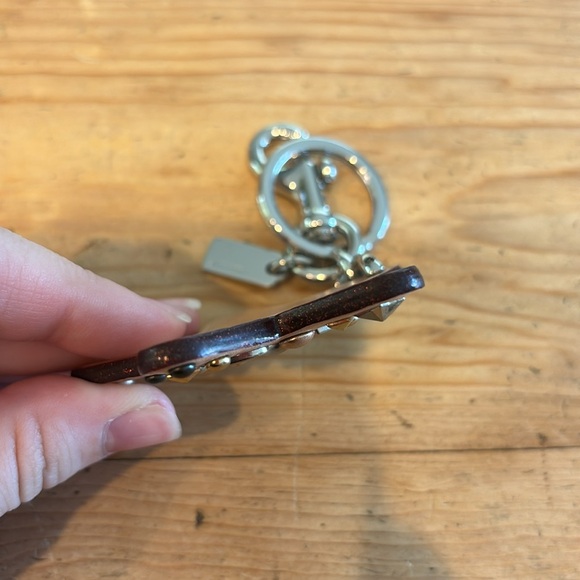 Coach Stardust Studs Star Bag Charm - Picture 7 of 8